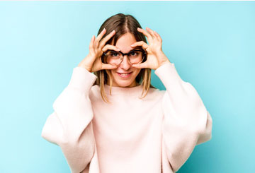 Les symptômes des troubles de la vision