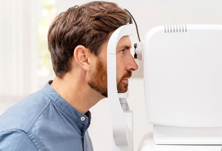 Examen du champ visuel