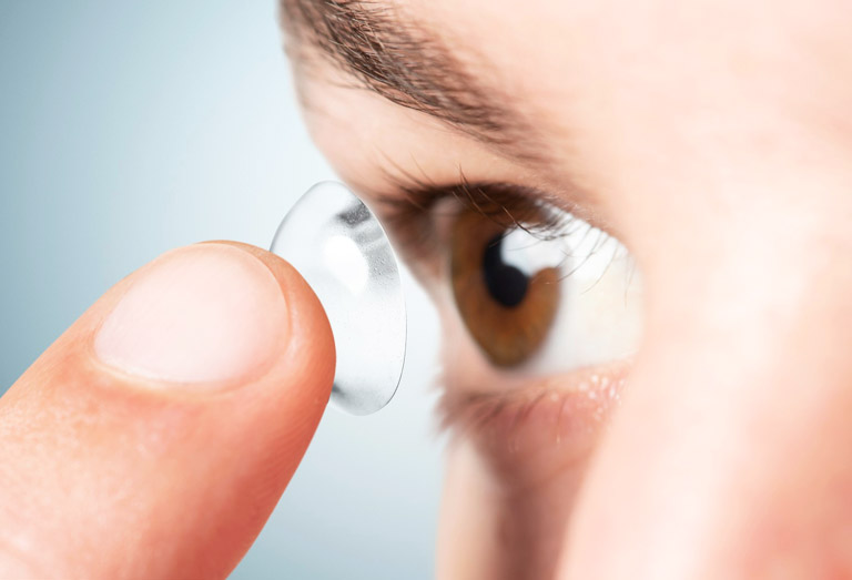 Les lentilles de contact